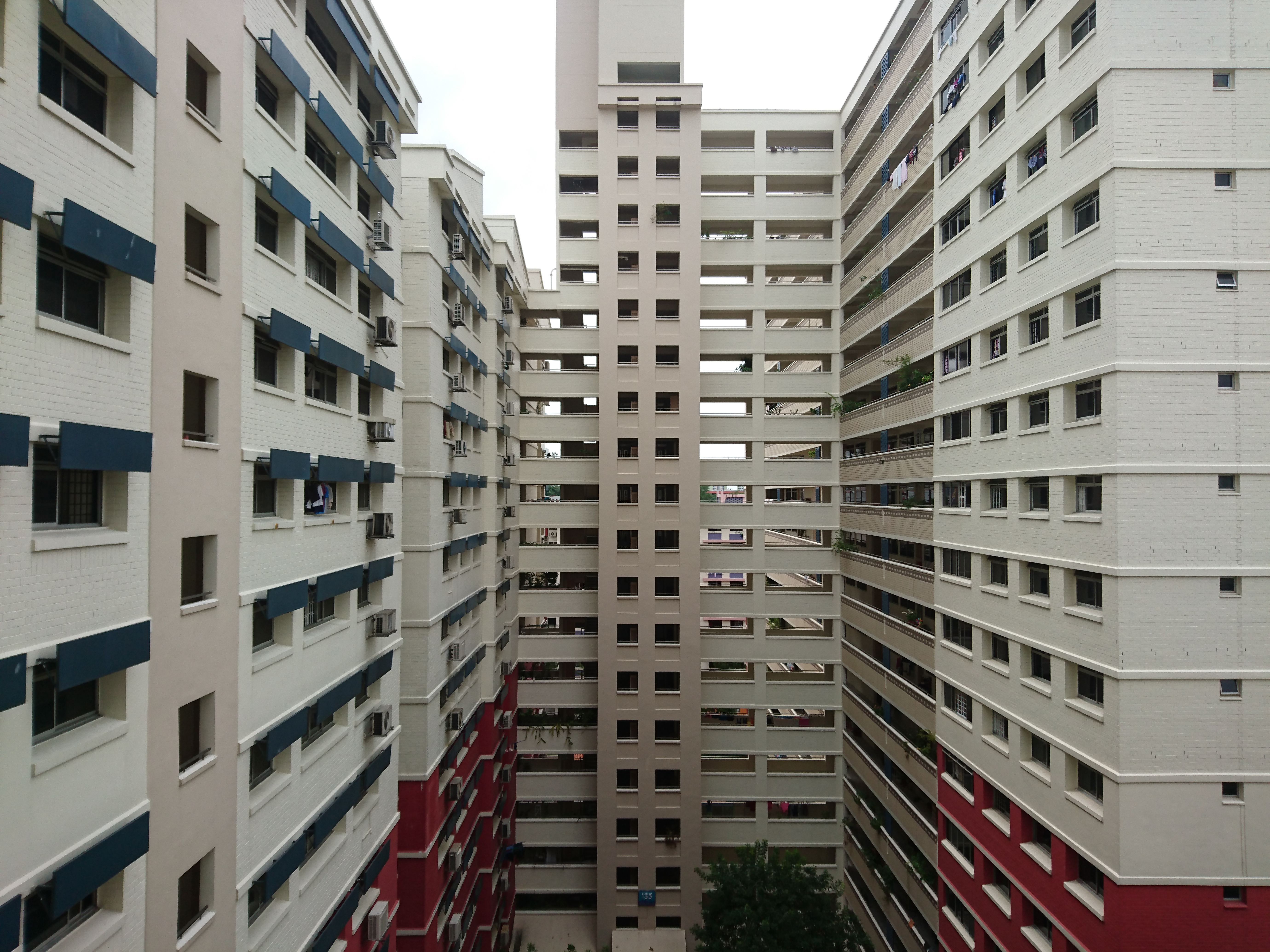 High-rise HDB flats in Singapore