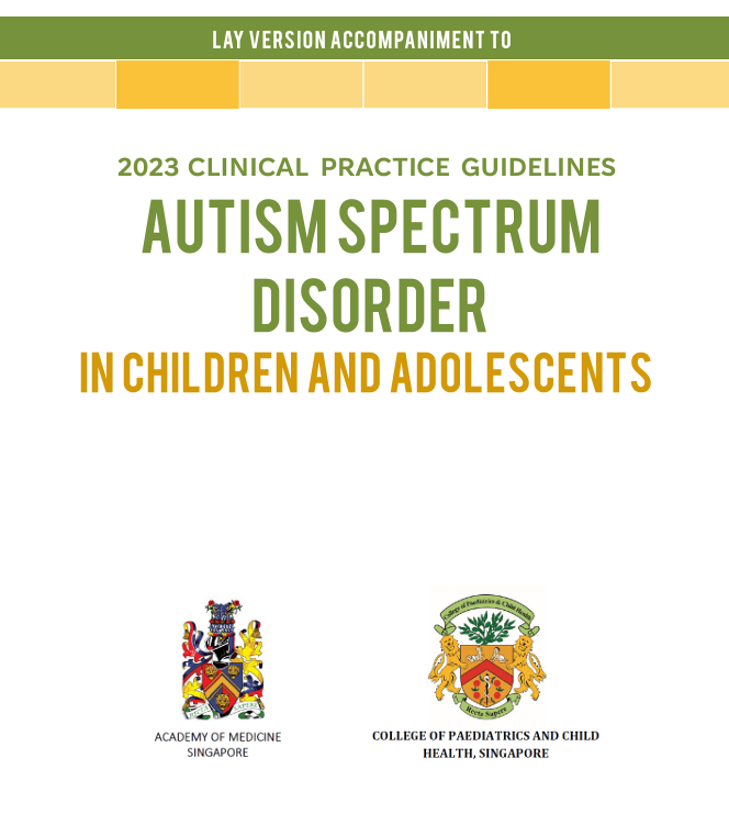 2023 Clinical Practice Guidelines Autism Spectrum Disorder in Children and Adolescents