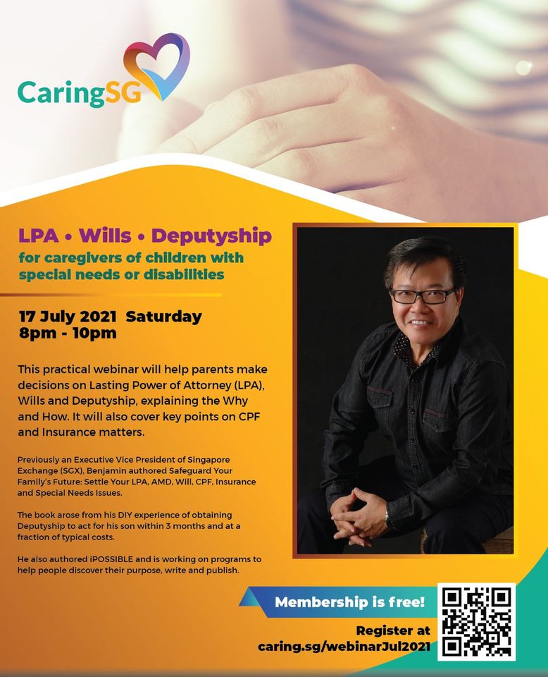 LPA, Wills, Deputyship - for Caregivers of Children with Special Needs or Disabilities